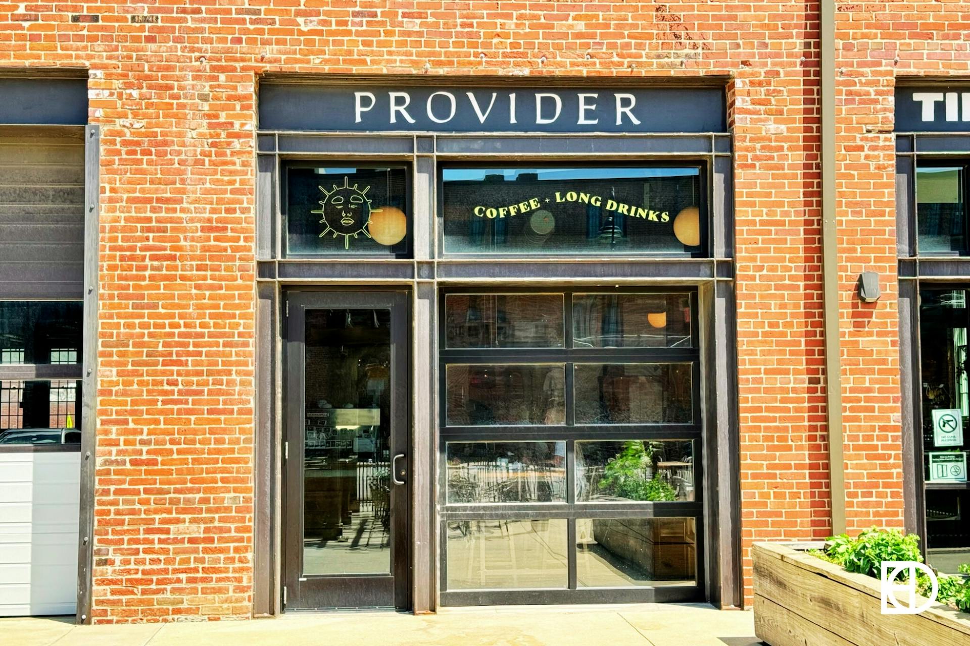 Photo of entrance to Provider Cafe