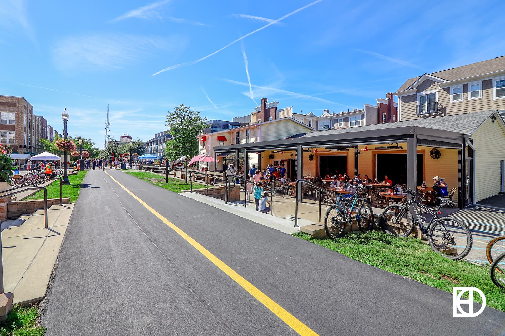 Street view of Bub's Burgers & Ice Cream in Carmel