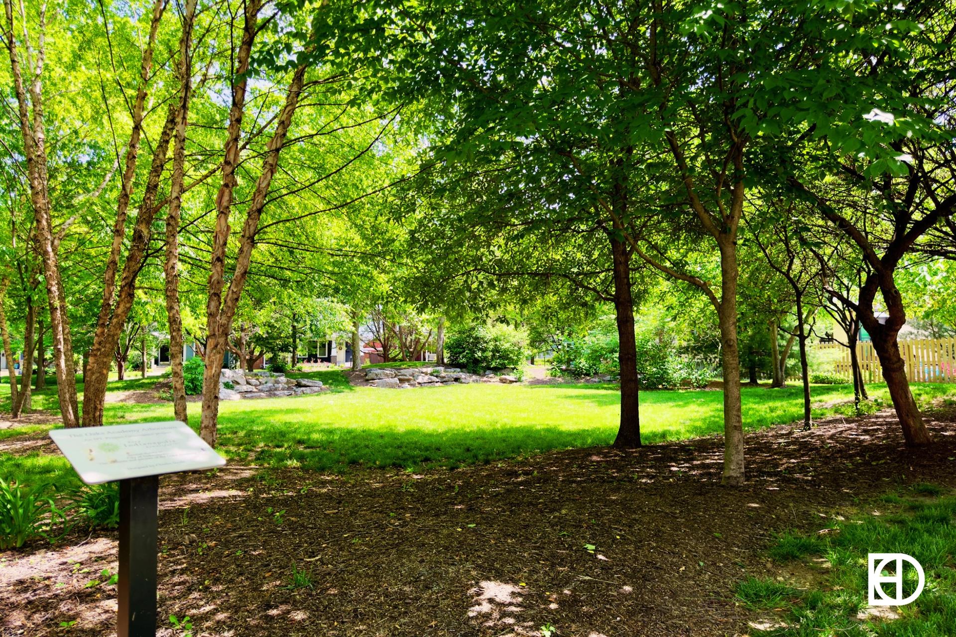 Exterior photo of Fall Creek Place Arboretum