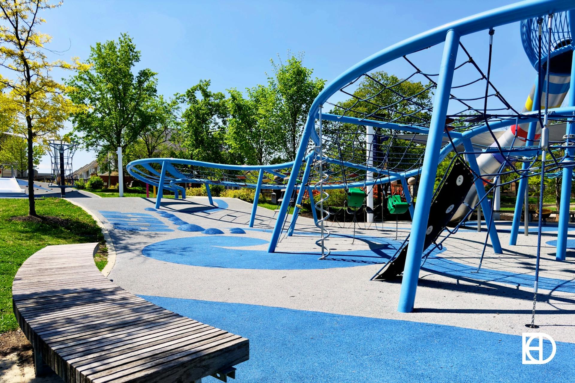 Photo of playground at Colts Canal Playspace