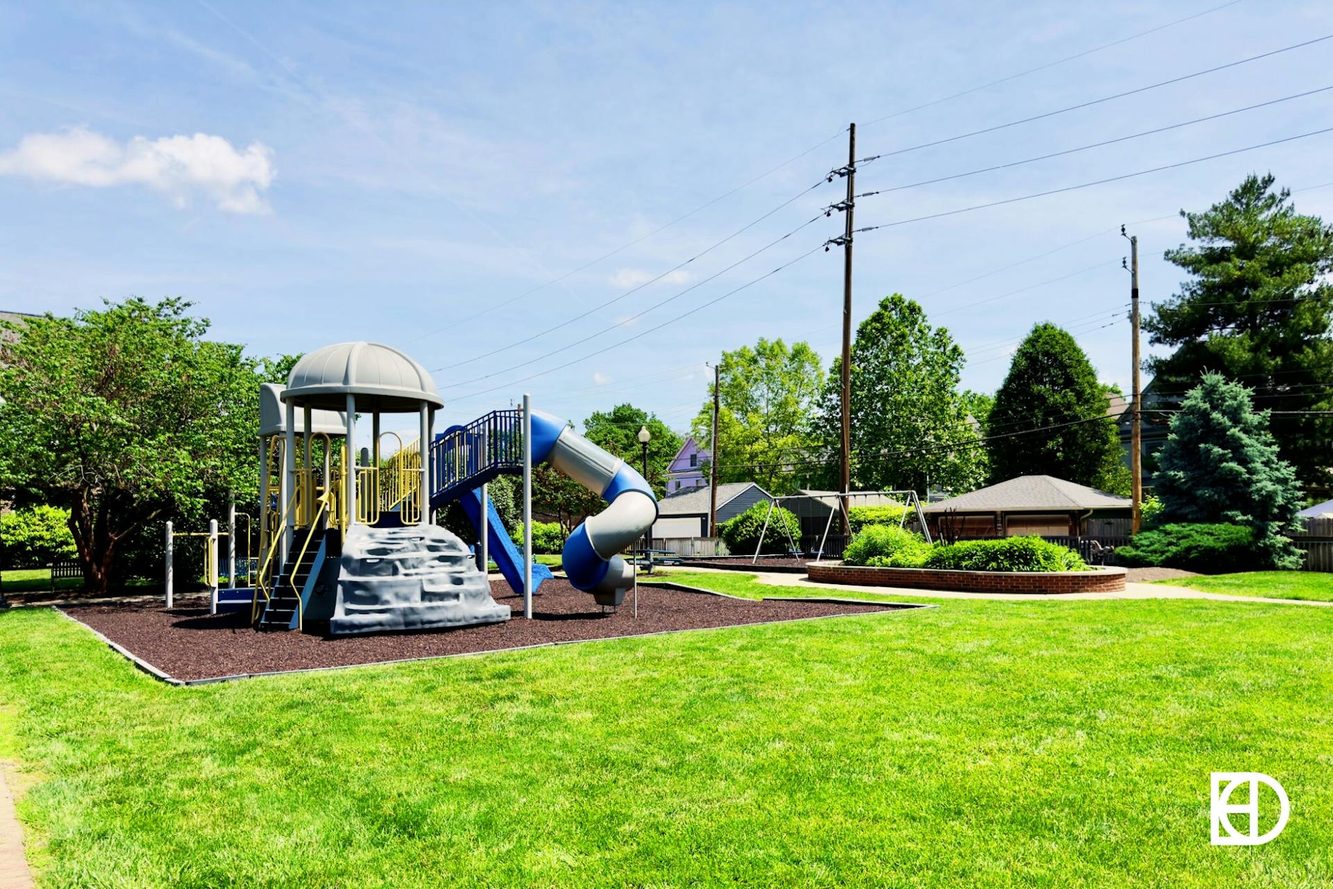 Photo of the playground at Herron-Morton Place Park