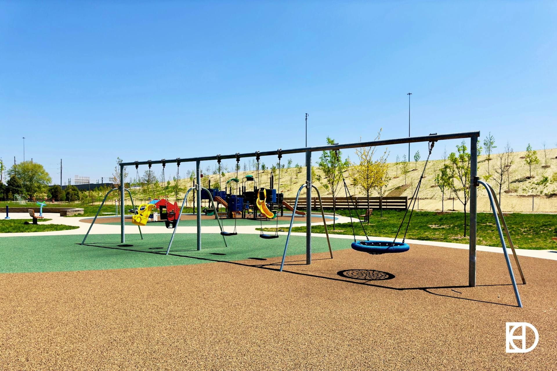 Photo of playground at O'Bannon Soccer Park